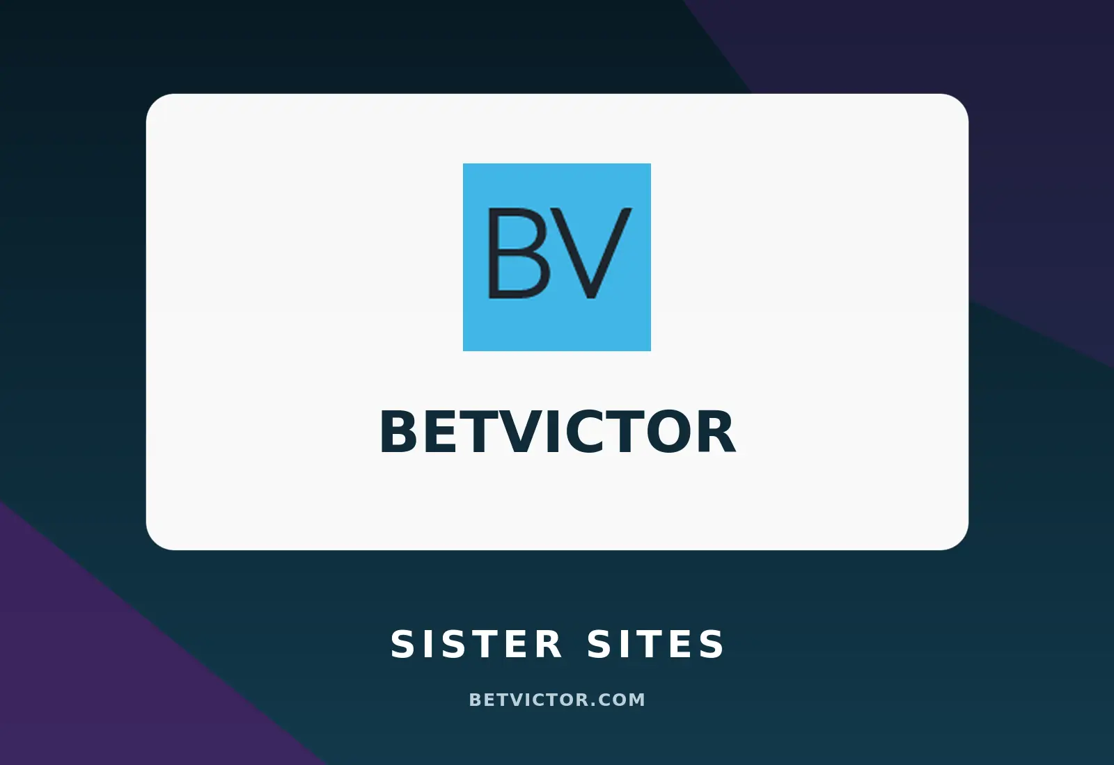 BetVictor Sister Sites