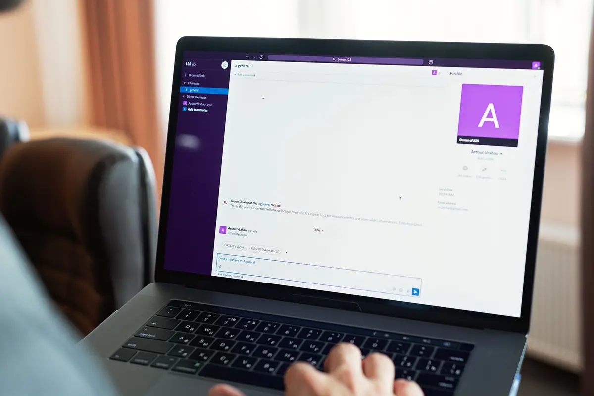 Laptop account screen for checking whether casino sister sites share logins