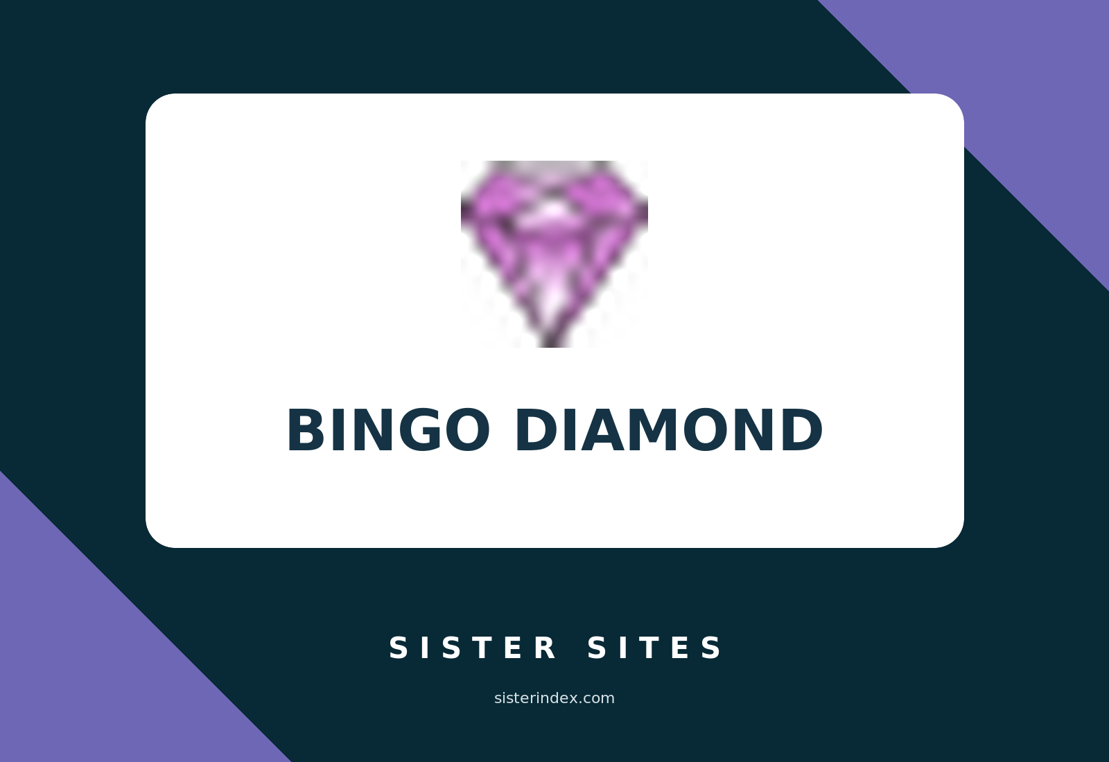 casino sister sites guide and operator relationship checks on Bingo Diamond Sister Sites
