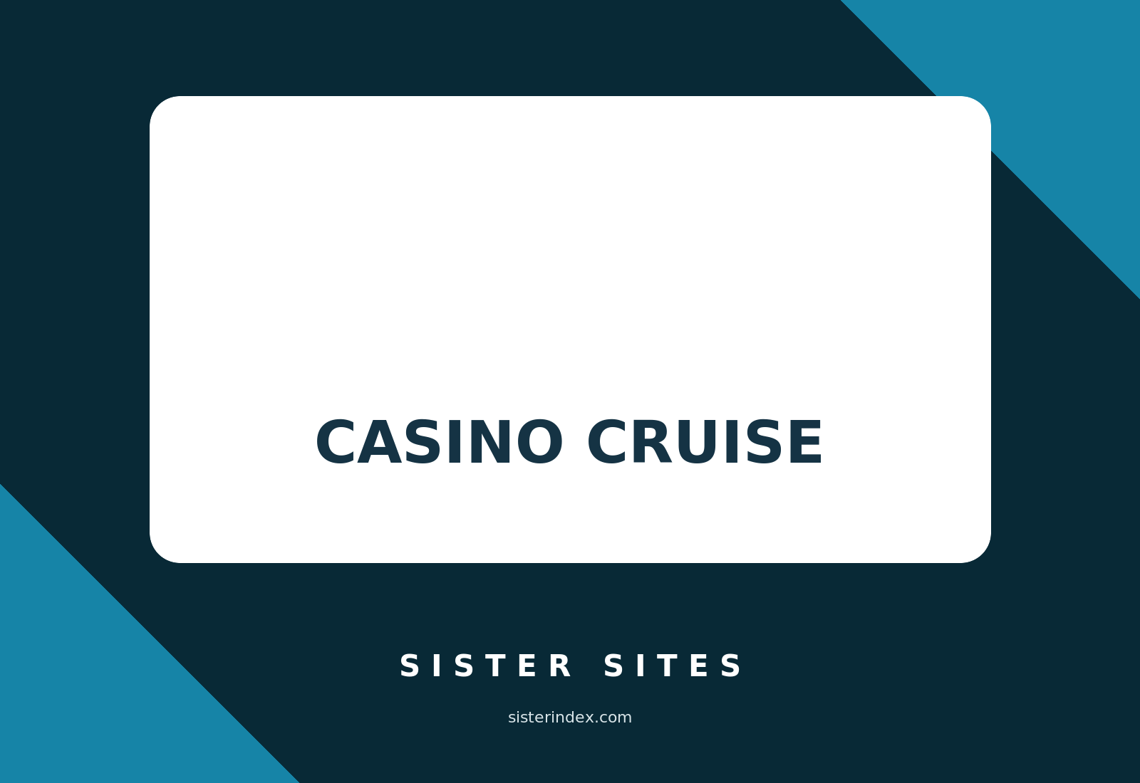 Casino Cruise Sister Sites