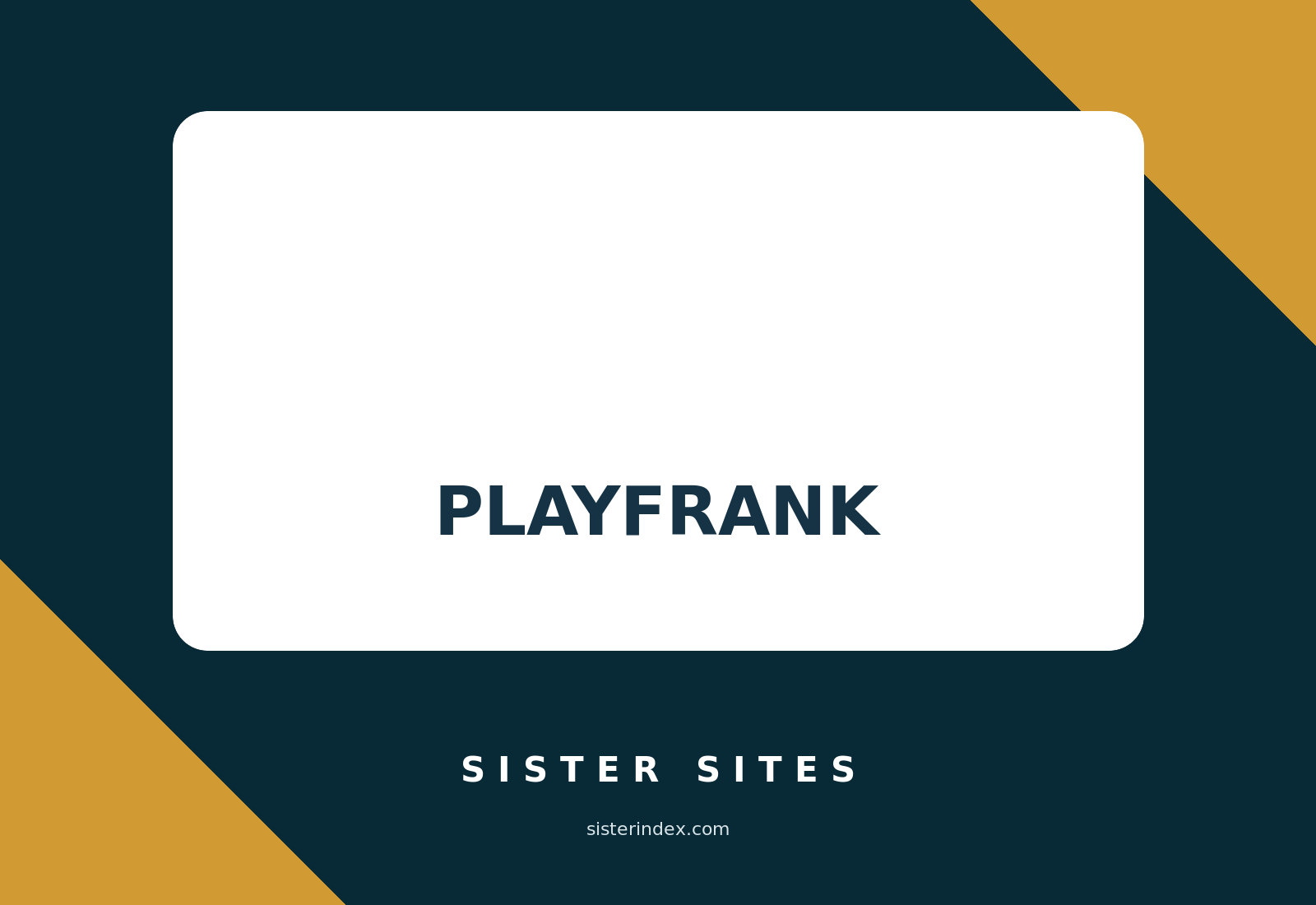 PlayFrank Sister Sites