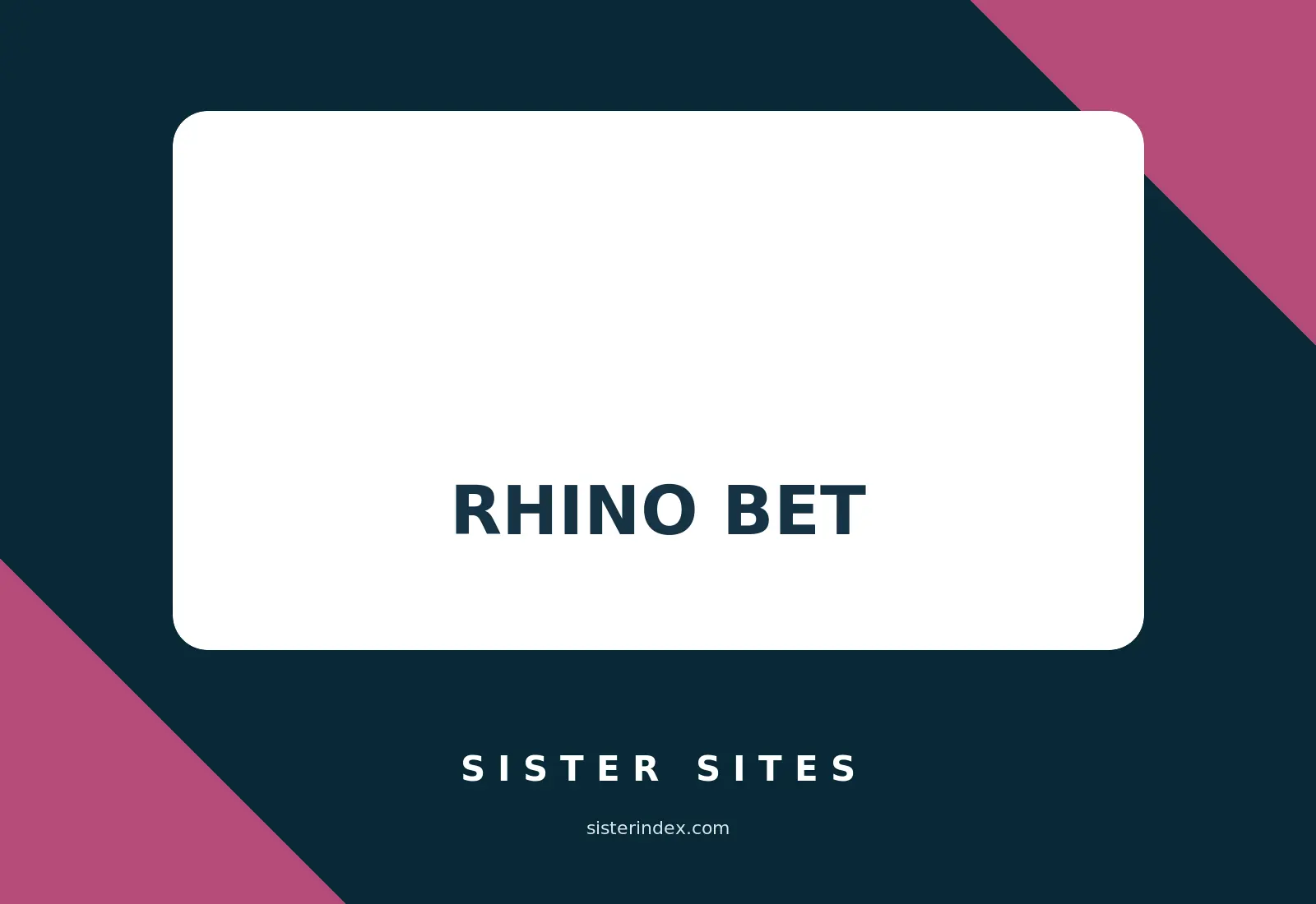 Rhino Bet Sister Sites