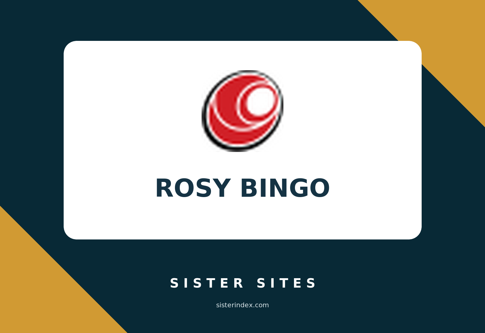 casino sister sites guide and operator relationship checks on Rosy Bingo Sister Sites