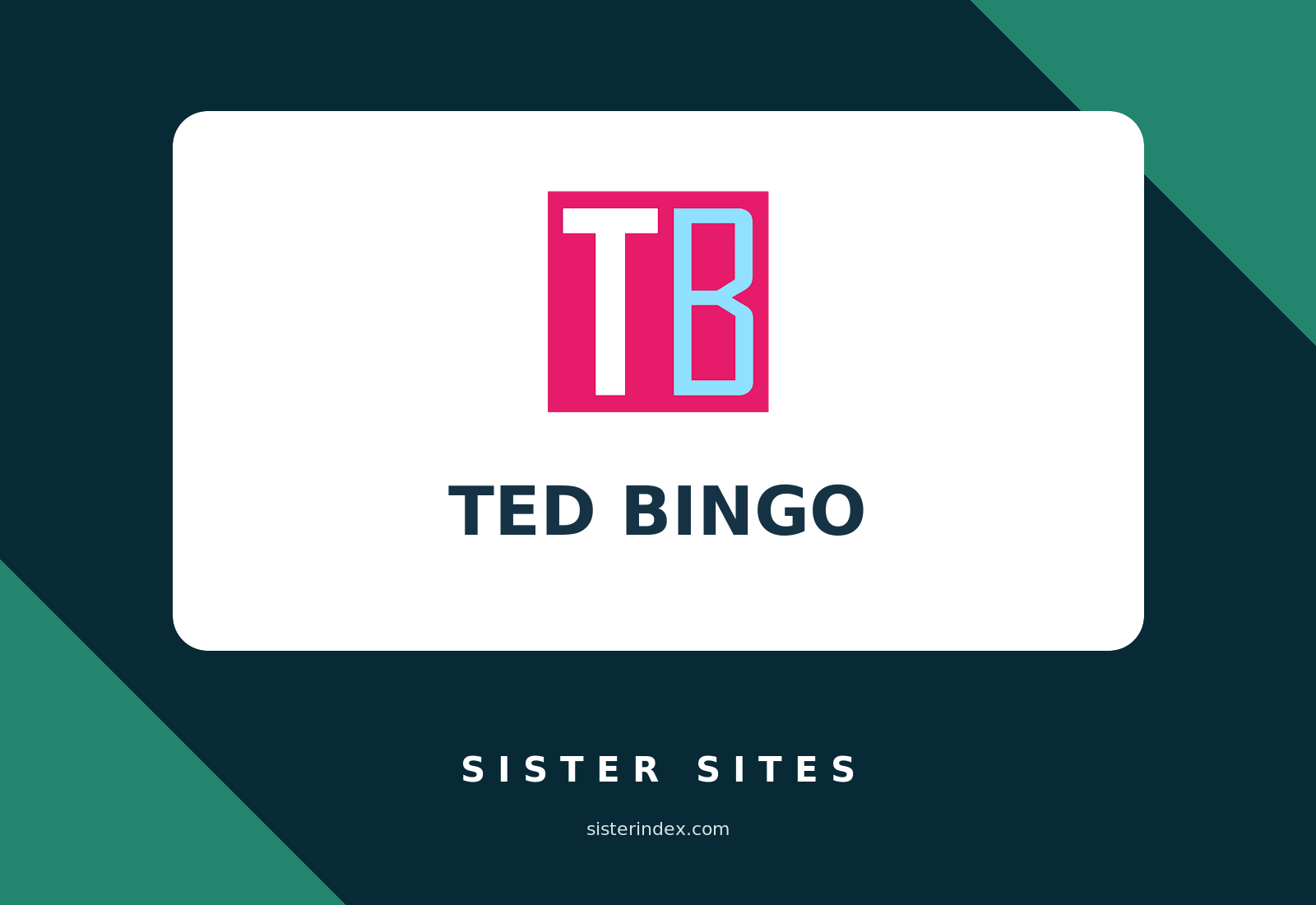 casino sister sites guide and operator relationship checks on Ted Bingo Sister Sites