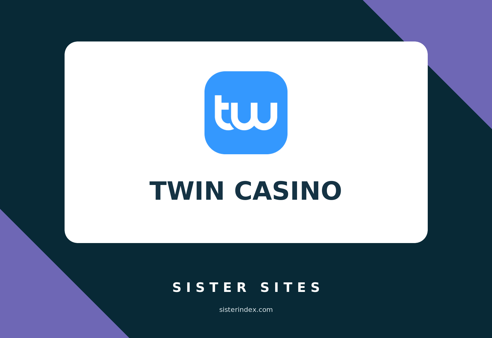 casino sister sites guide and operator relationship checks on Twin Casino Sister Sites