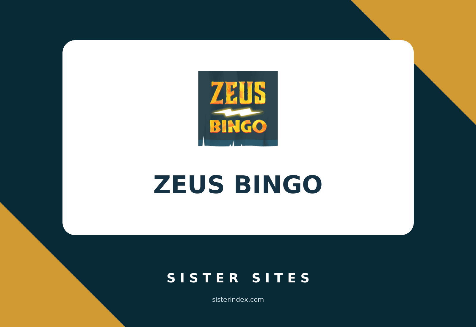 casino sister sites guide and operator relationship checks on Zeus Bingo Sister Sites